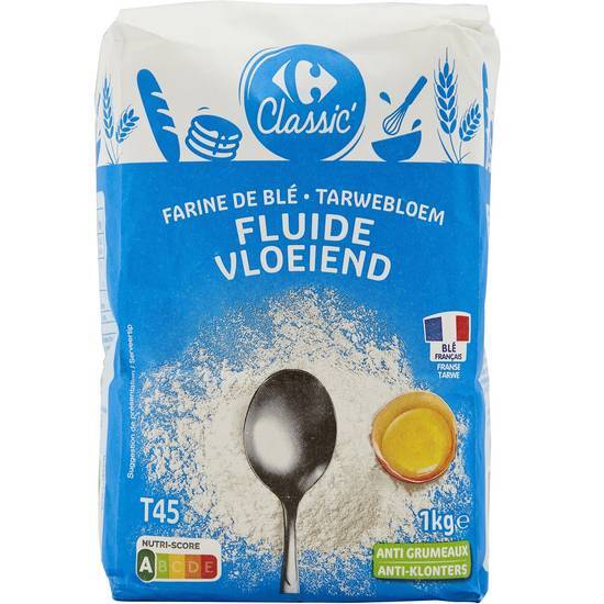 Carrefour Classic' - Farine de blé fluide vloeiend t45