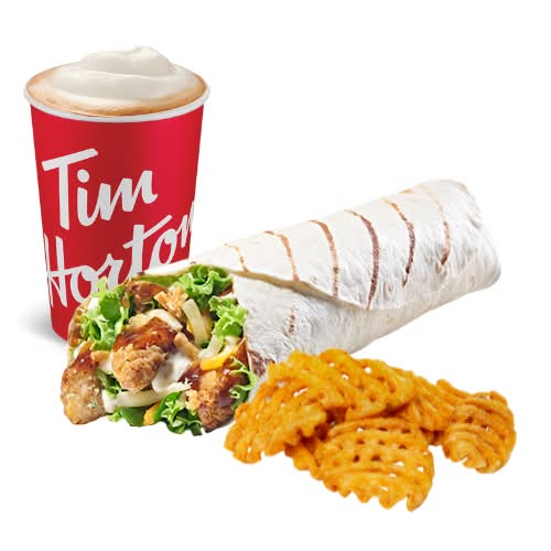 Festive Chicken & Stuffing Wrap Meal