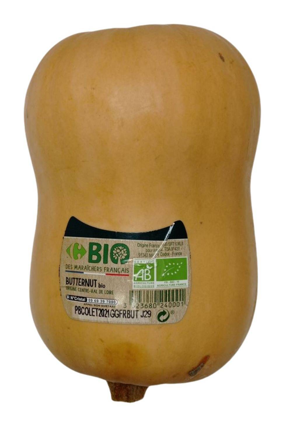 Carrefour Bio - Courge butternut