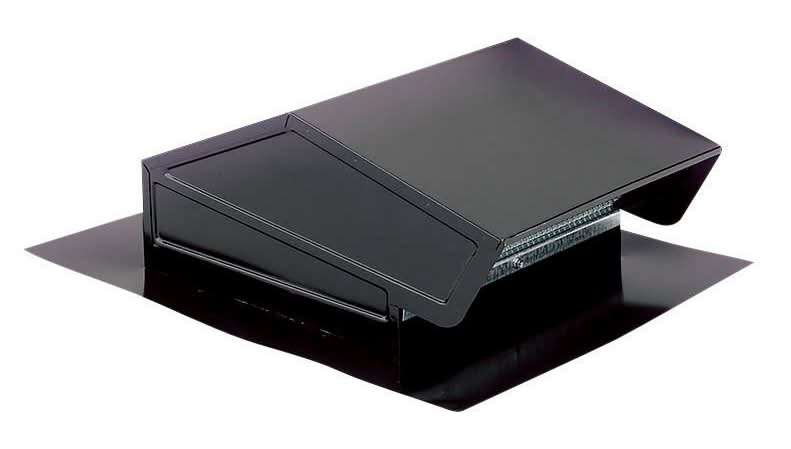 Broan-Nutone 8 In. D Black Steel Roof Vent