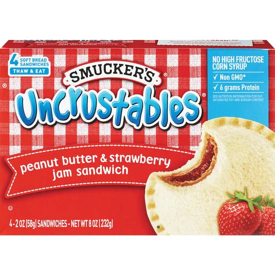 Uncrustables Strawberry 4pk