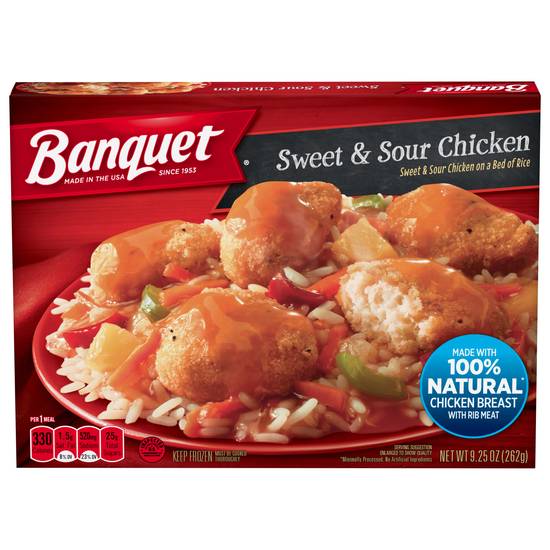 Banquet Classic Chicken Frozen Meal (sweet - sour)