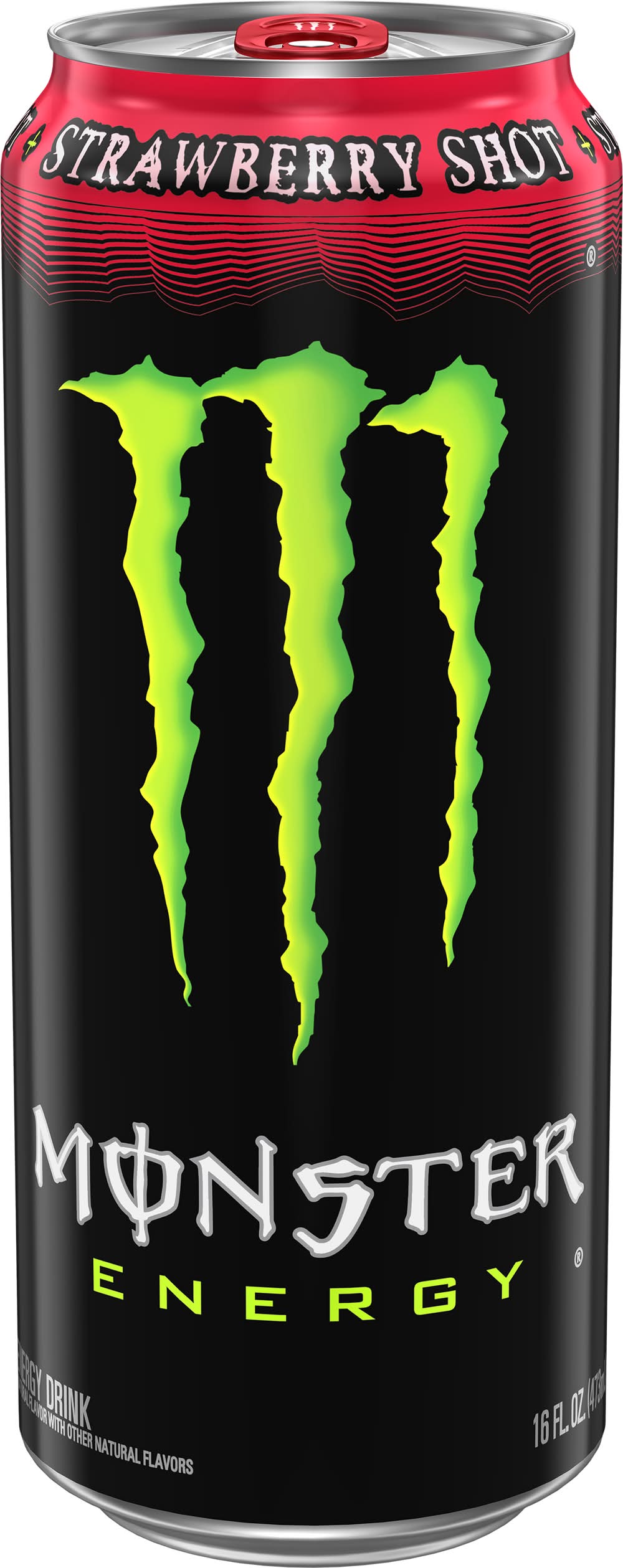 Monster Energy Energy Drink, Strawberry Shot (16 fl oz)