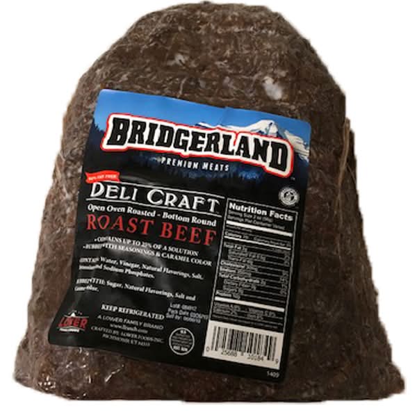 Bridgerland Roast Beef Bottom Round (14 units)