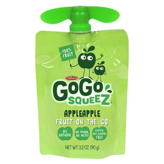 GoGo Squeez Applesauce Pouch 3.2oz 4pk
