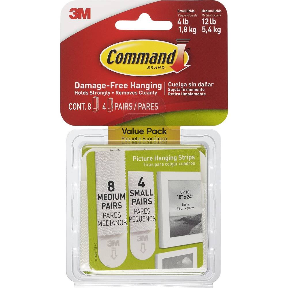 Command Picture Hanging Strips, Combo Pack