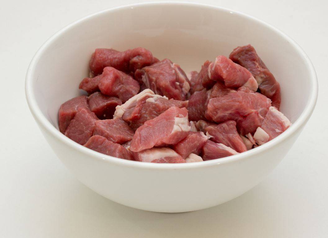 Goat Cubes, Australian, Halal - 15 lbs (1 Unit per Case)