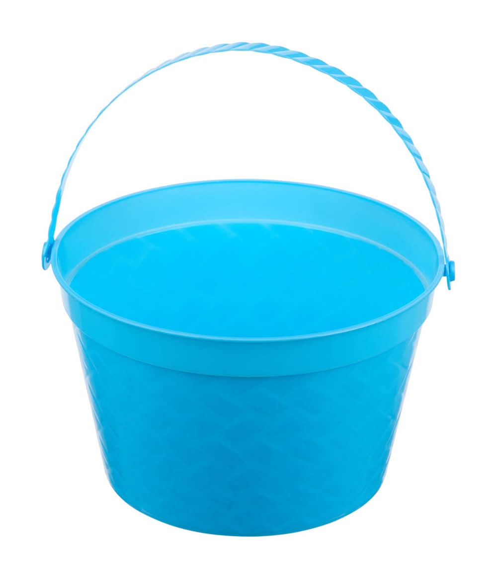 Easter Plastic Pail 8 In Assorted