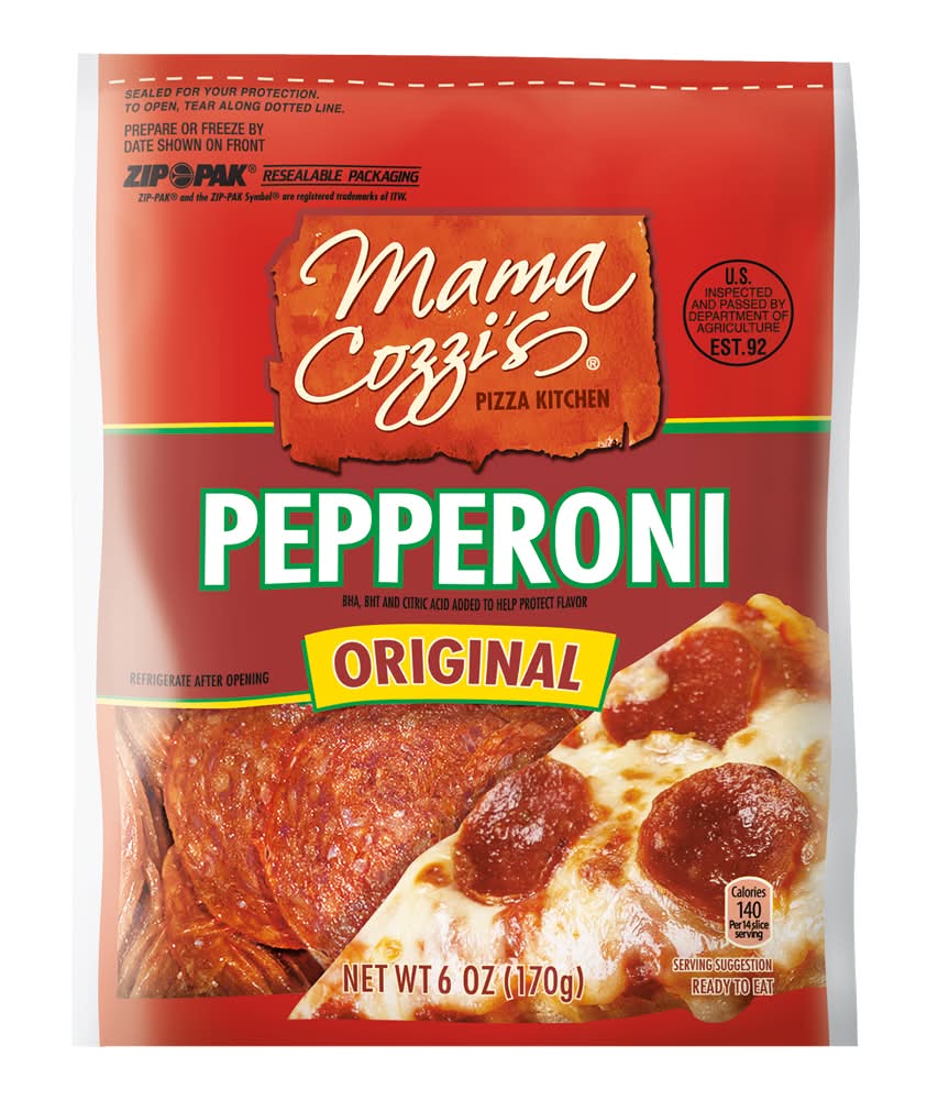 Mama Cozzi's Pizza Kitchen Sliced Pepperoni