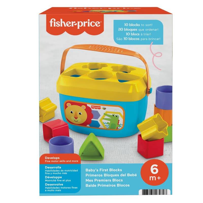 Fisher-price balde primeros bloques