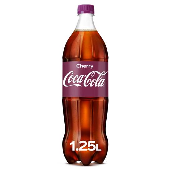 Coca-Cola - Boisson rafraîchissante goût cerise (1,25 L)