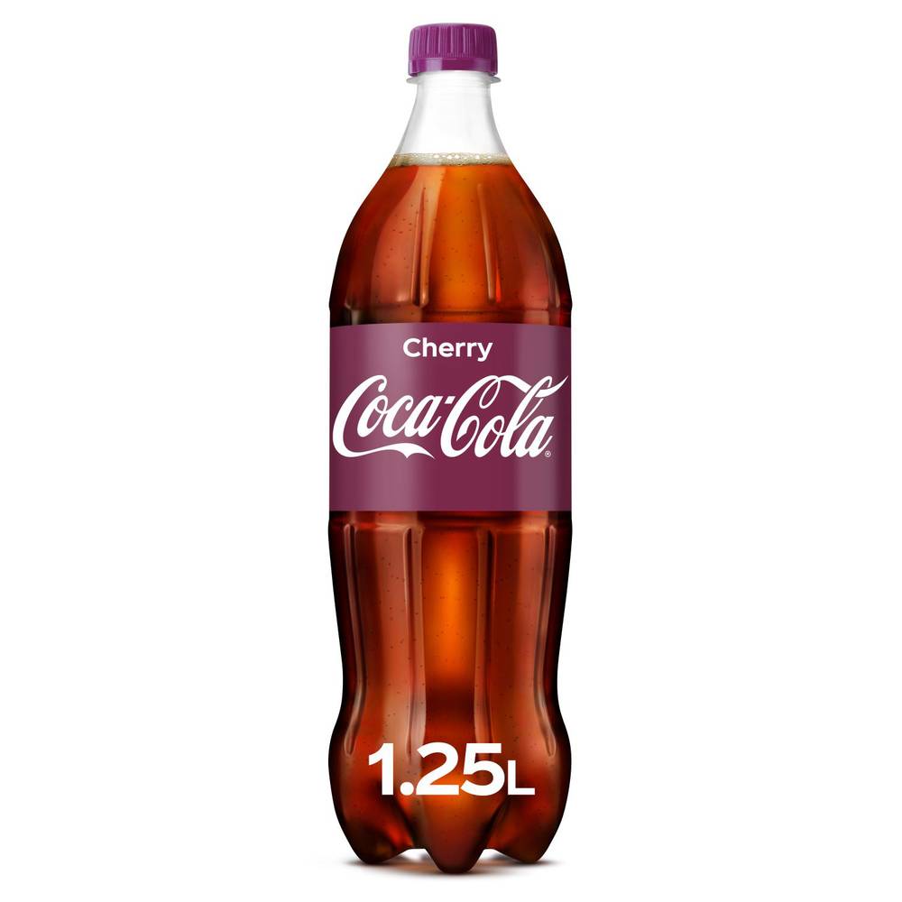 Coca-Cola - Boisson rafraîchissante saveur cerise (1,25L)