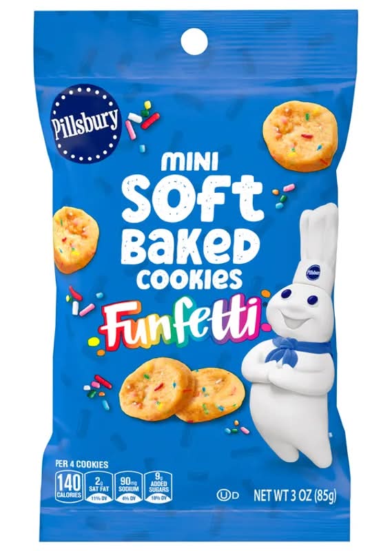 Pillsbury Soft Baked Cookies Mini Funfetti