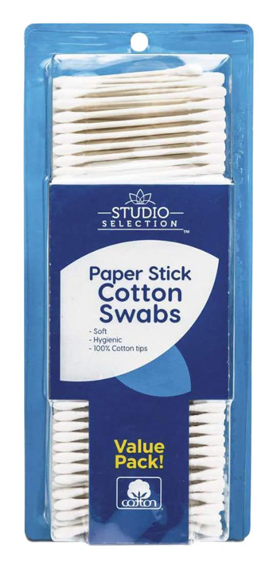 Studio Selection Cotton Swabs Value Pack 500 Ct