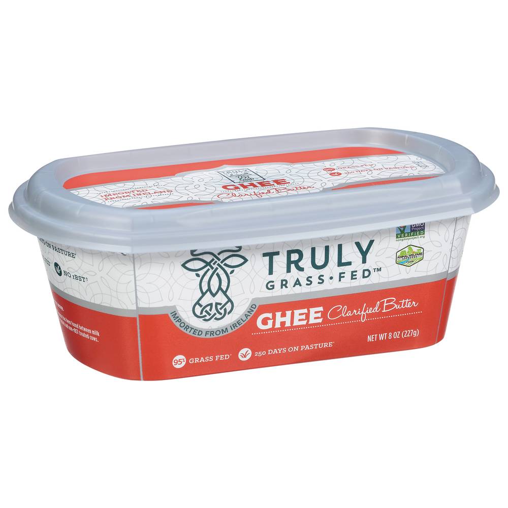 Truly Grass Fed Ghee Clarified Butter (8 oz)