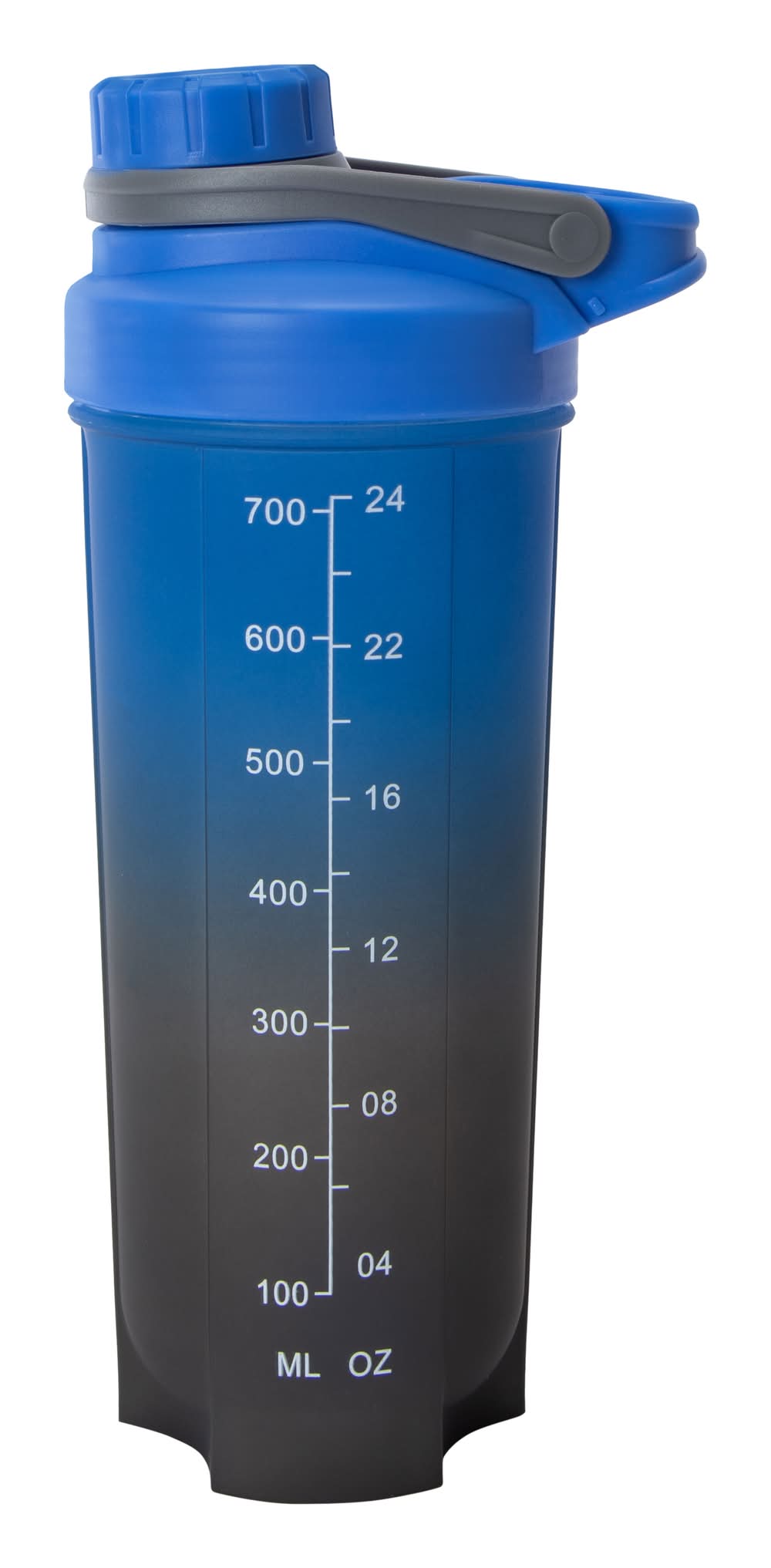 Dual-Tone Protein Shakers 24oz Ombre Gray/Blue
