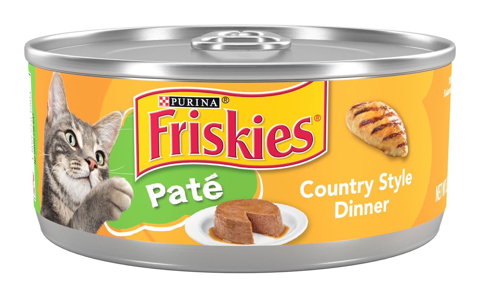 Friskies® Pate Wet Cat Food - 5.5 oz (Flavor: Country Style, Color: Assorted, Size: 5.5 Oz)