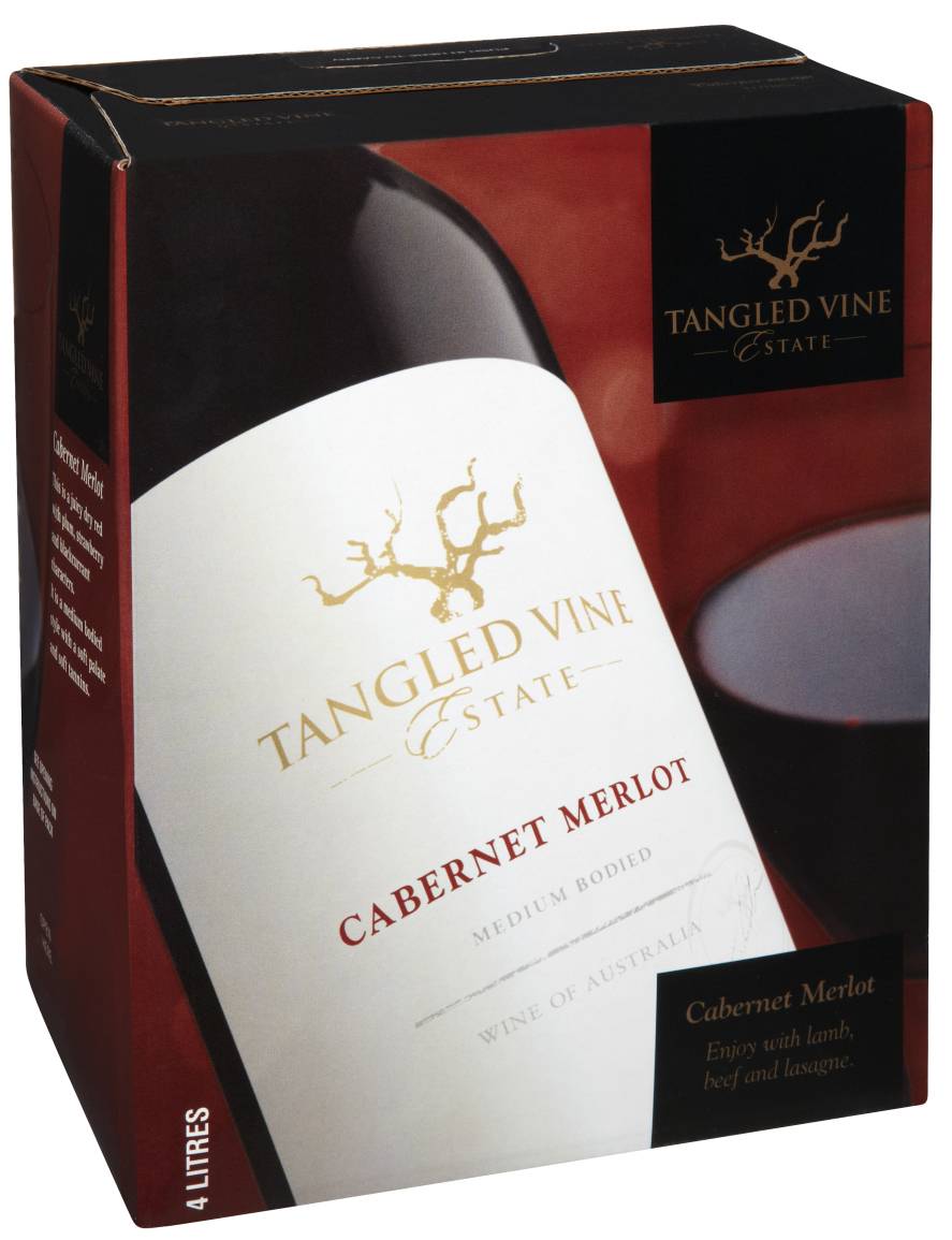 Tangled Vine Cabernet Merlot Cask 4L ea