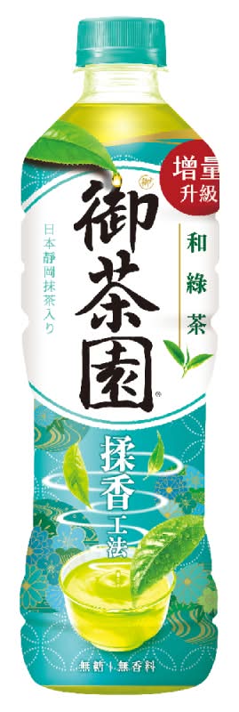 御茶園和綠茶抹茶入(無糖)590ml <590ml毫升 x 1 x 24BOTTLE瓶>