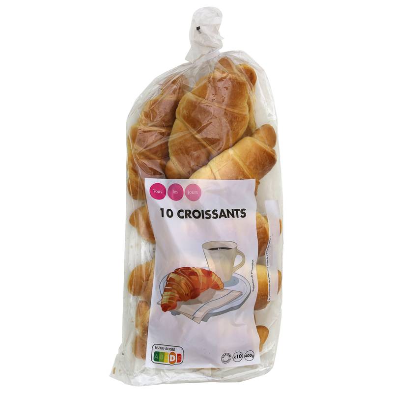 Croissants x10 Tous Les Jours 400g