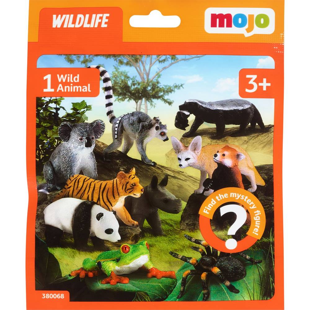 Mojo Wildlife Mystery Bag Animal Figure, Assorted Styles, 1 Ct