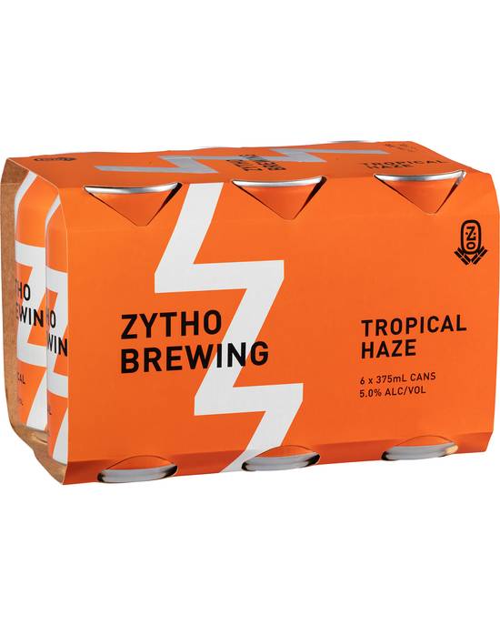 Zytho Brewing Tropical Haze Can 6x375ml