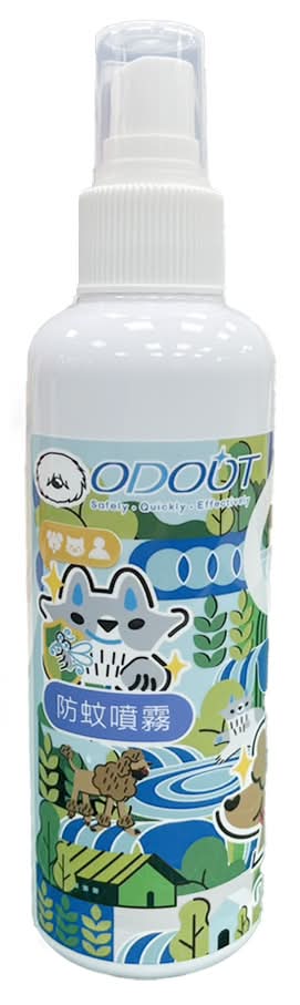 臭味滾ODOUT 防蚊噴霧 - 全寵 (200 mL)