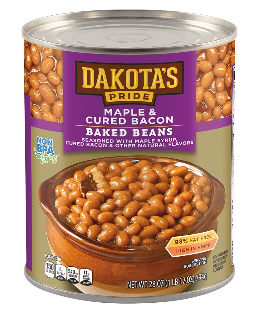 Dakota's Pride Baked Beans, Maple & Cured Bacon (28 oz)