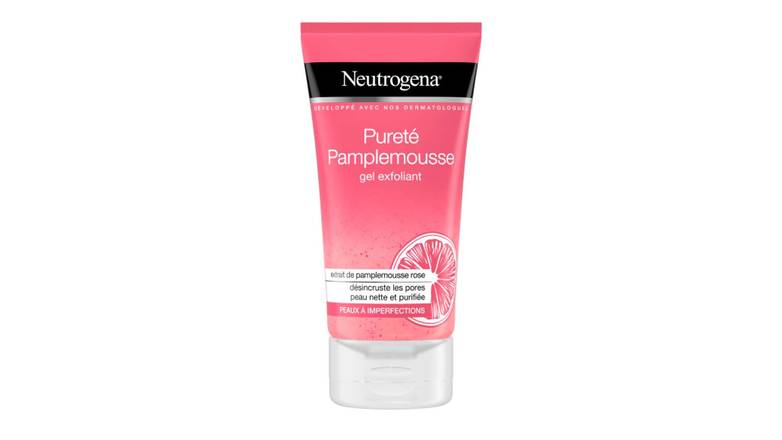 Neutrogena Gel exfoliant pamplemousse rose - Visibly Clear Le tube de 150 ml