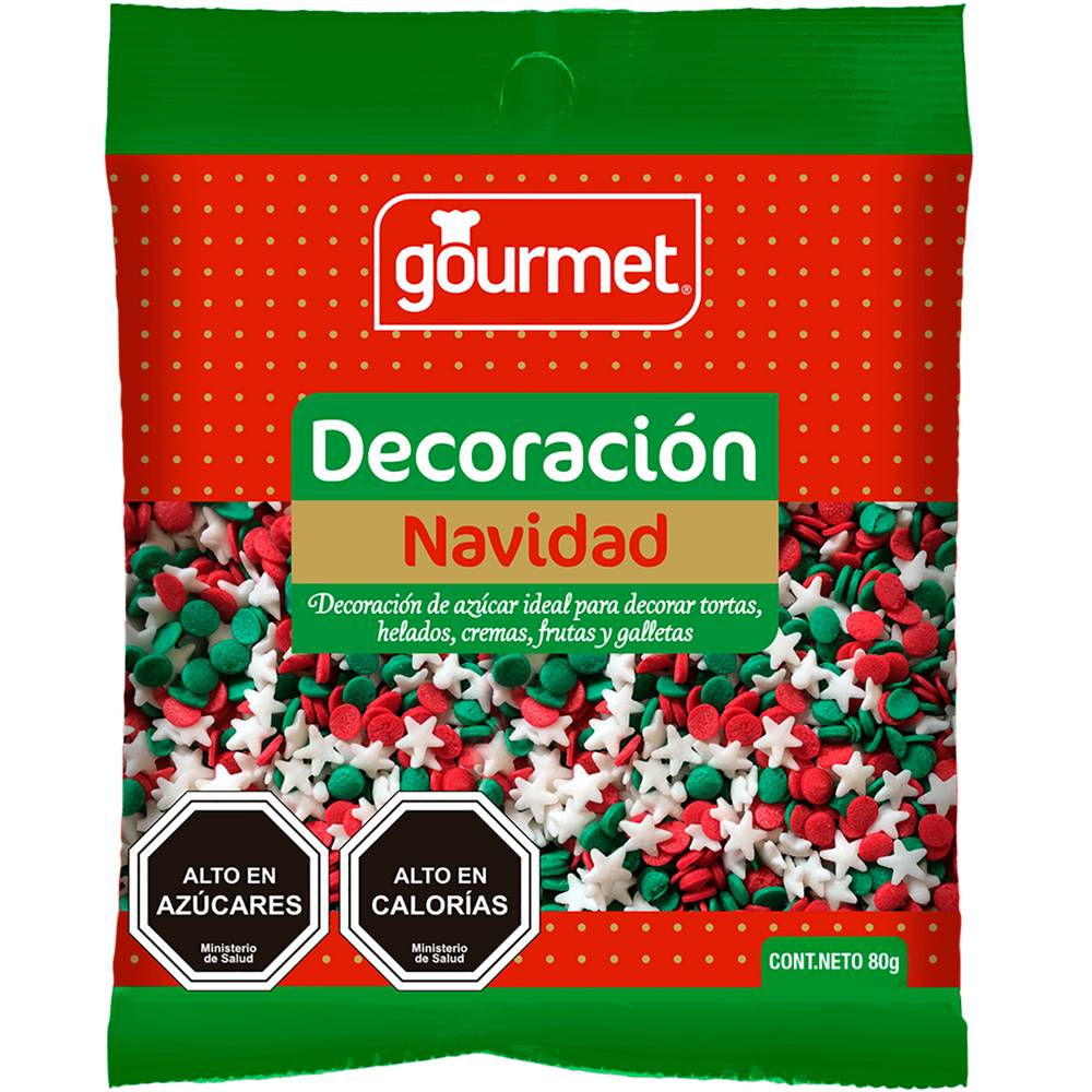 Gourmet · Decoración navidad comestible (80 g)