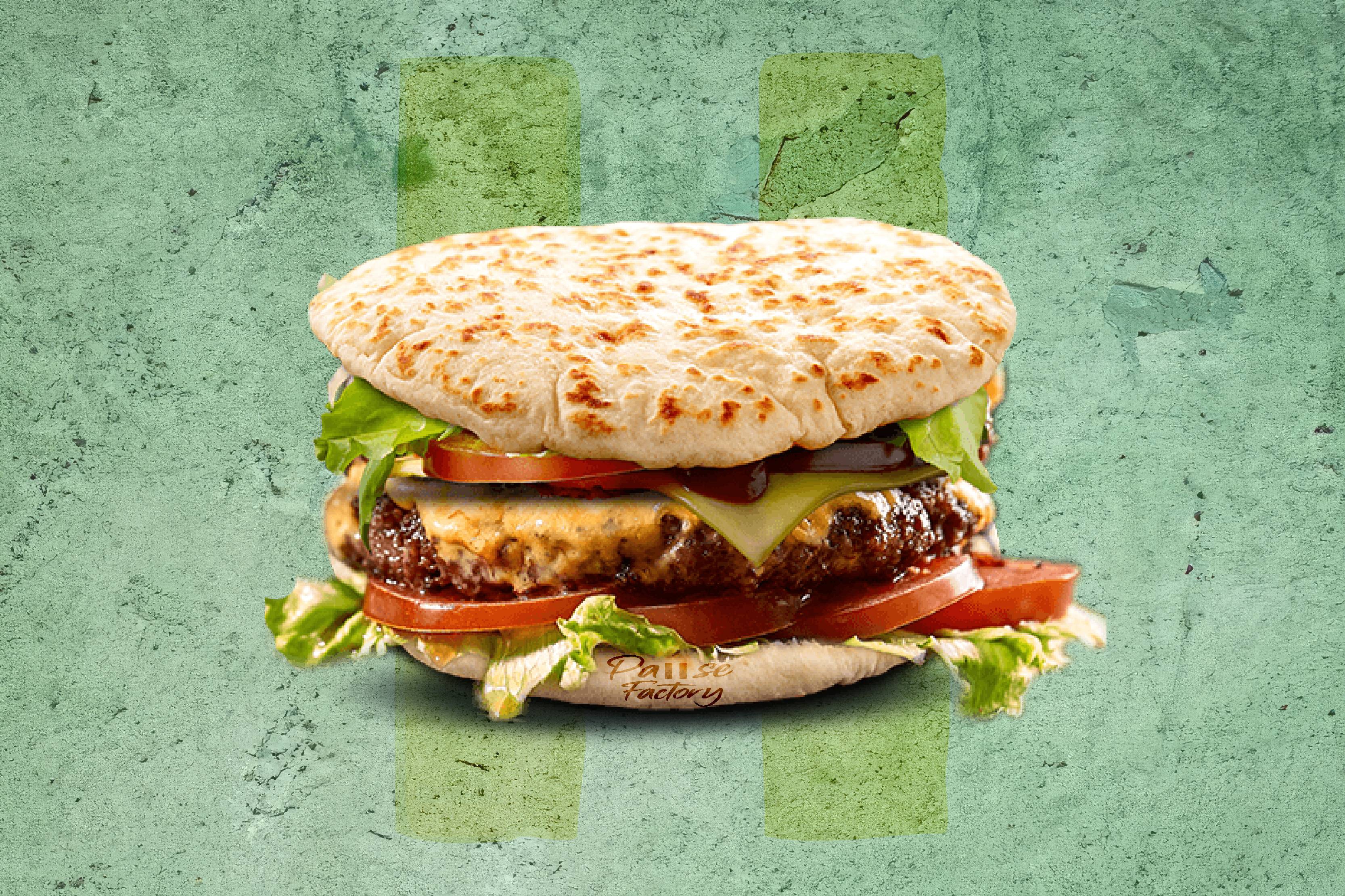 🔥 NAAN BURGER PEPPER FAIT MAISON – L’INTENSE
