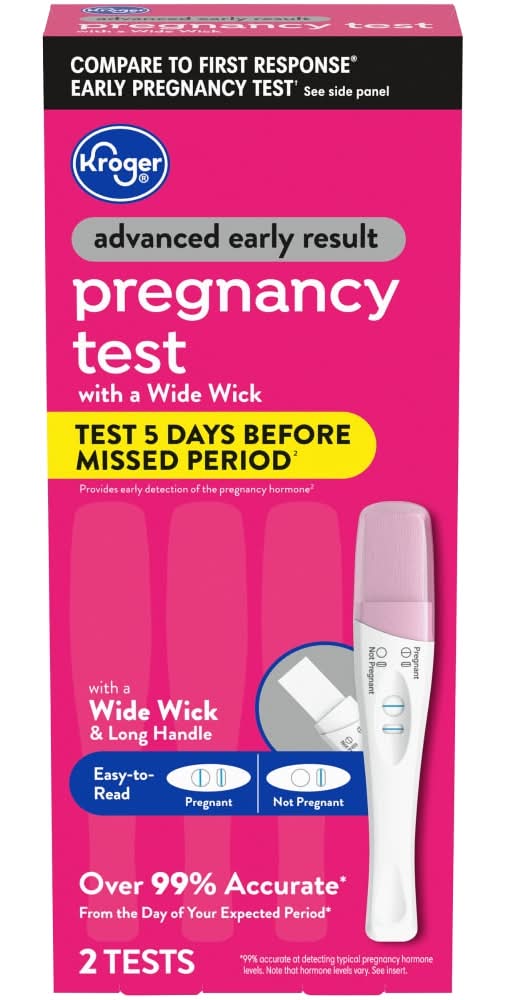 Kroger Advanced Early Result Pregnancy Test (2 ct)