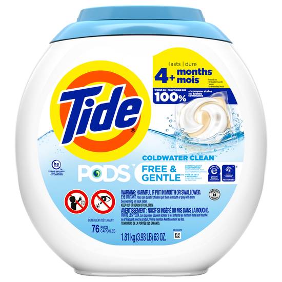 Tide Detergent (76 ct)
