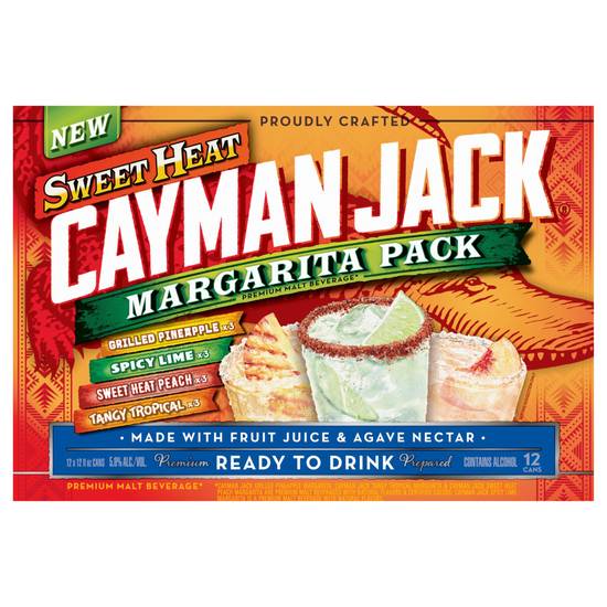 Cayman Jack Sweet Heat Margarita (12 pack, 12 fl oz) (variety pack)