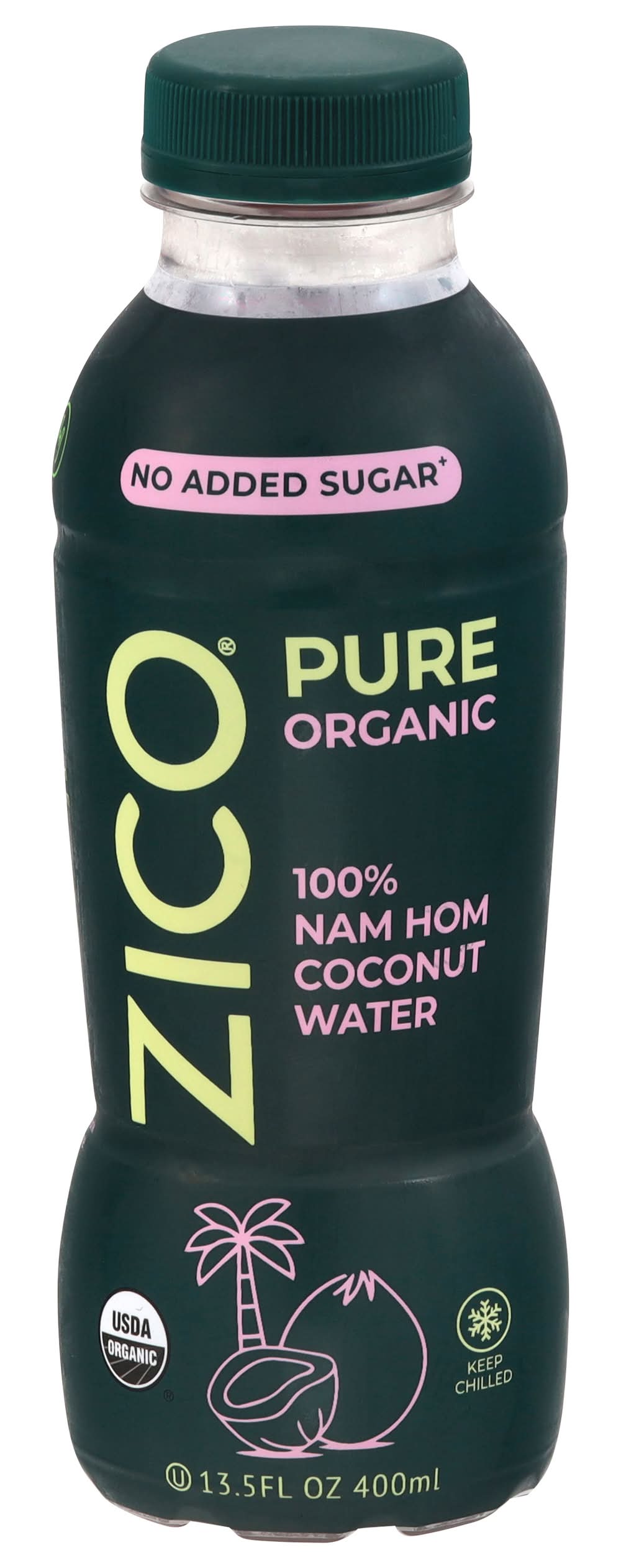 Zico Pure Organic 100% Nam Hom Coconut Water (13.5 fl oz