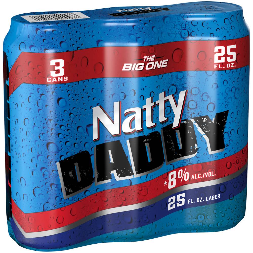 Natural Light Natty Daddy the Big One, Lager (3 x 25 fl oz)