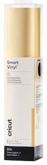Cricut Permanent Smart Vinyl Shimmer Value Roll, 13 in x 12 ft, Gold