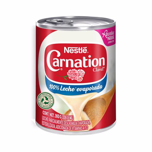 Carnation · Leche evaporada clavel (360 g)