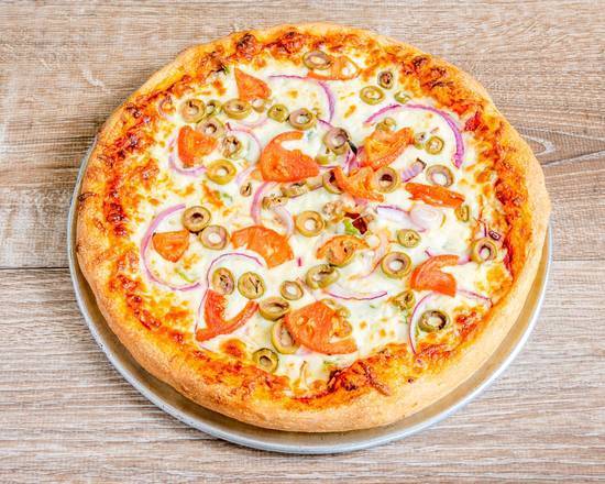 Pizza Végétarienne/Vegetarian Pizza