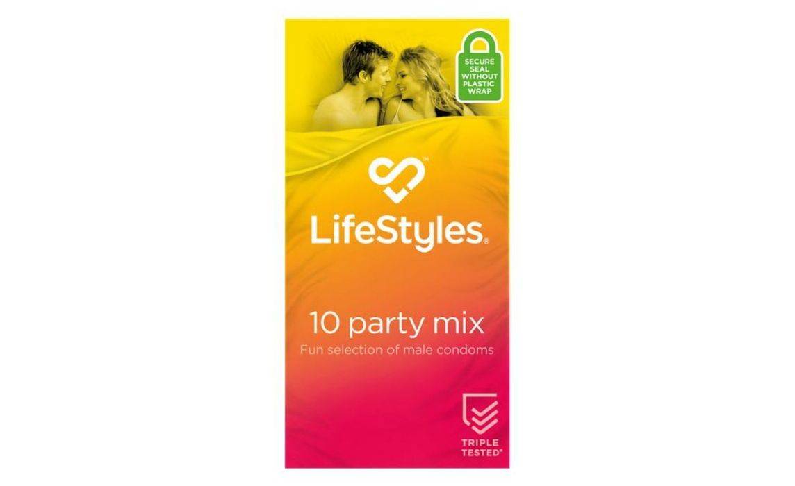 Lifestyles Party Mix Condoms 10 Pack