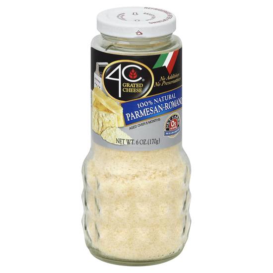 4C 100% Natural Parmesan-Romano Grated Cheese