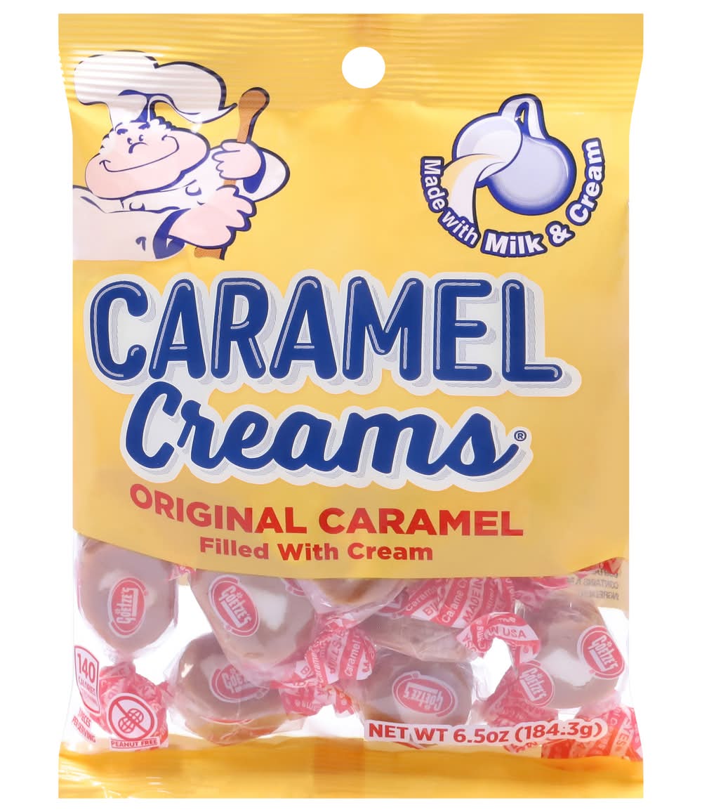 Goetze's Creams Original Candy, Original Caramel (6.5 oz)