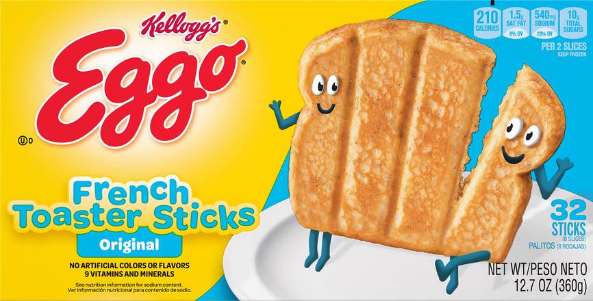 Kellogg's Eggo Original French Toaster Sticks (32 ct)