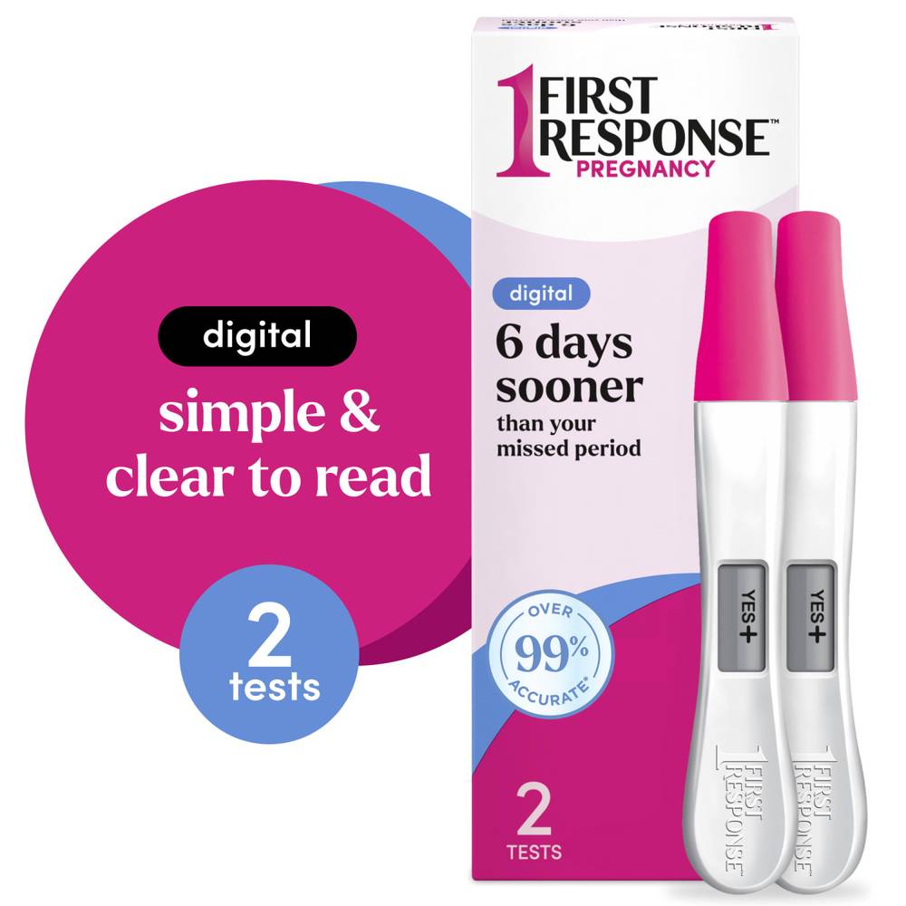 First Response Digital Pregnancy Test (1.5 oz, 2 ct)