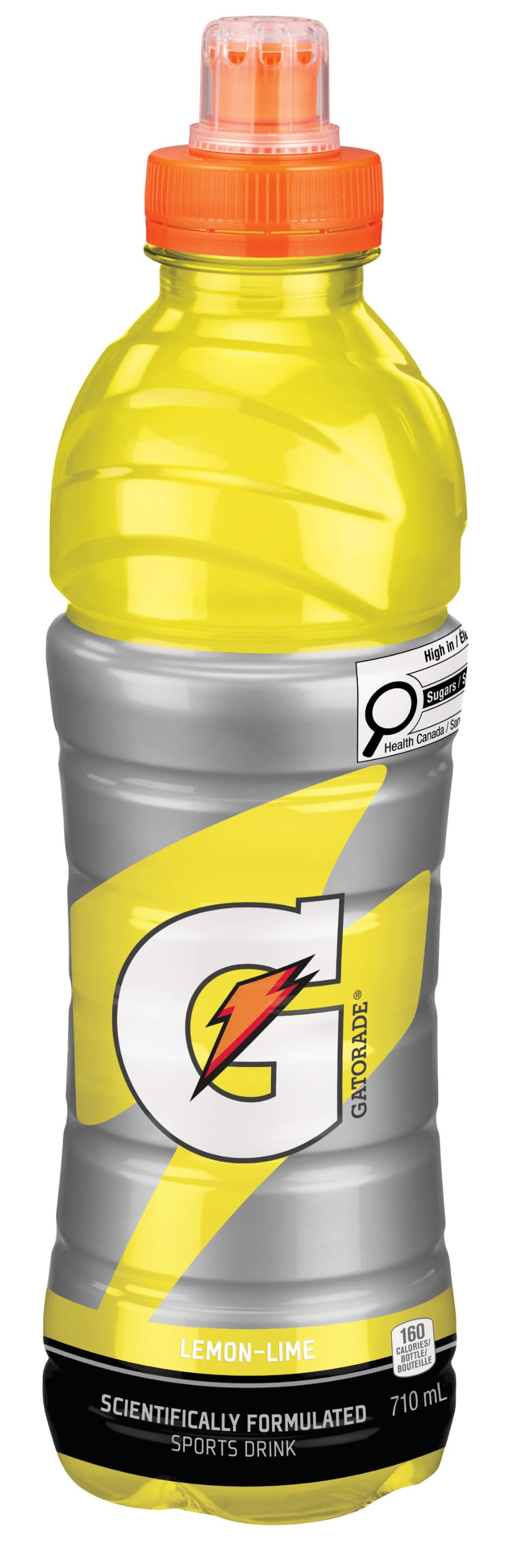Gatorade Scientifically Formulated Sports Drink, Lemon-Lime (710 ml)