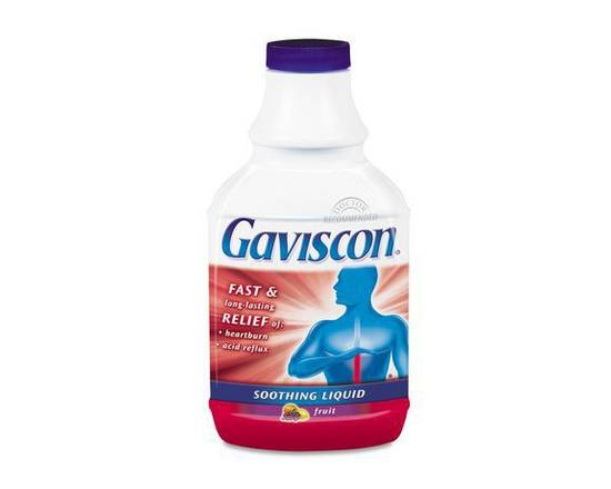 Gaviscon · Fruit (600 ml) - Fast & relief liquid fruit (600 mL)