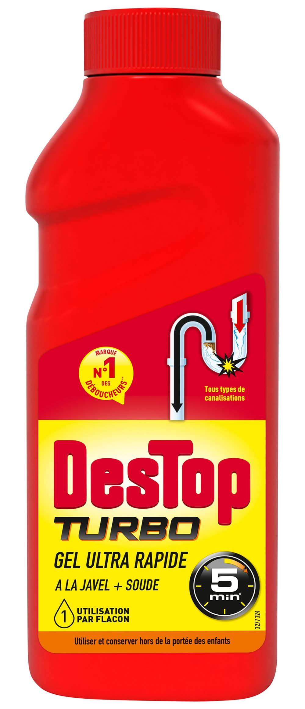 Destop - Gel javel déboucheur (500ml)