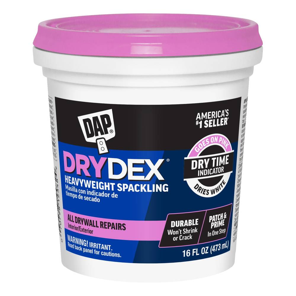 DAP DryDex 16-fl oz Color-changing Interior/Exterior White Spackling | 7079812348