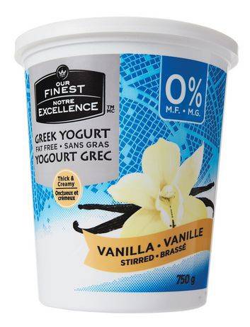 Our Finest Vanilla Greek Yogurt (750 g)
