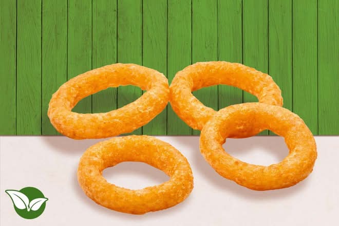 Onion Rings (4 pièces) 🌱
